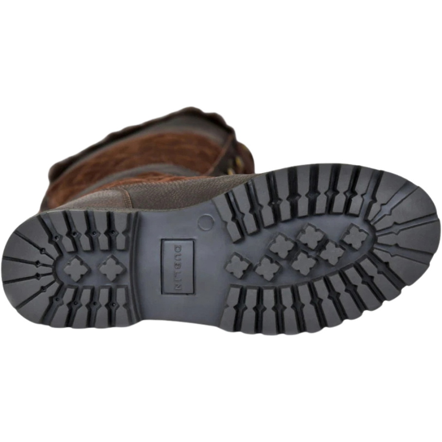 2026 Dublin Femmes Yukon Bottes En Patchwork 1029965 - Chocolate